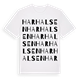 Harhalsen ordlek t-shirt