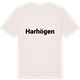 Vintage White t-shirt med Harhögen fetstil t-shirt