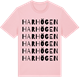 Pink Cotton t-shirt med Harhögen ordlek t-shirt