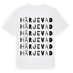 Härjevad ordlek t-shirt – ekologisk bomull t-shirt från Pinshirt