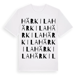 Härkila ordlek t-shirt – ekologisk bomull t-shirt från Pinshirt