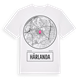 White t-shirt med Härlanda t-shirt