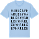 Blue Soul t-shirt med Hårleby ordlek t-shirt