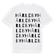 Hårleby ordlek t-shirt