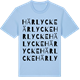 Blue Soul t-shirt med Härlycke ordlek t-shirt