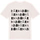 Vintage White t-shirt med Härmanö ordlek t-shirt