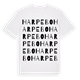 Harpebo ordlek t-shirt