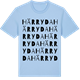 Blue Soul t-shirt med Härryda ordlek t-shirt