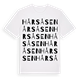 Hårsåsen ordlek t-shirt