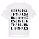 Härsjöklint ordlek t-shirt