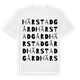 Härstad gård ordlek t-shirt