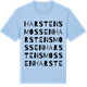 Blue Soul t-shirt med Harstensmossen ordlek t-shirt