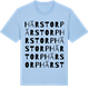 Blue Soul t-shirt med Härstorp ordlek t-shirt