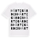 Härtegården ordlek t-shirt