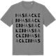 Mid Heather Gray t-shirt med Hasbacken ordlek t-shirt