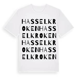 Hasselkroken ordlek t-shirt – ekologisk bomull t-shirt från Pinshirt