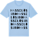 Blue Soul t-shirt med Hasselösund ordlek t-shirt