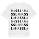 Hassla ordlek t-shirt
