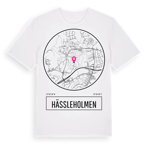 Hässleholmen t-shirt – ekologisk bomull t-shirt från Pinshirt