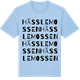 Blue Soul t-shirt med Hässlemossen ordlek t-shirt