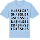 Blue Soul t-shirt med Hasslerås ordlek t-shirt