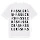 Hasslerås ordlek t-shirt
