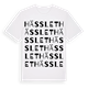 Hässlet ordlek t-shirt