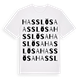 Hasslösa ordlek t-shirt
