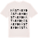 Vintage White t-shirt med Hästaryd ordlek t-shirt