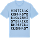 Blue Soul t-shirt med Hästebacken ordlek t-shirt