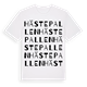 Hästepallen ordlek t-shirt