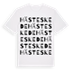 Hästeskede ordlek t-shirt