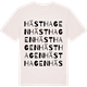 Vintage White t-shirt med Hästhagen ordlek t-shirt