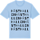 Blue Soul t-shirt med Hästhallen ordlek t-shirt