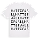 Hattefjäll ordlek t-shirt