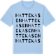 Blue Soul t-shirt med Hattekasen ordlek t-shirt