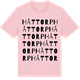 Pink Cotton t-shirt med Håttorp ordlek t-shirt