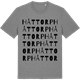 Mid Heather Gray t-shirt med Håttorp ordlek t-shirt