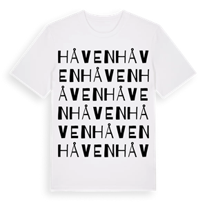 Håven ordlek t-shirt – ekologisk bomull t-shirt från Pinshirt