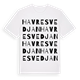 Havresvedjan ordlek t-shirt
