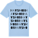 Blue Soul t-shirt med Havsmon ordlek t-shirt
