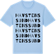 Blue Soul t-shirt med Havstenssund ordlek t-shirt