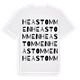 Heastommen ordlek t-shirt