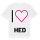 Jag älskar Hed t-shirt stort tryck