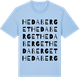Blue Soul t-shirt med Hedaberget ordlek t-shirt