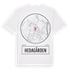 White t-shirt med Hedagården t-shirt