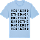 Blue Soul t-shirt med Hedagärdet ordlek t-shirt