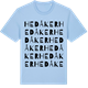 Blue Soul t-shirt med Hedåker ordlek t-shirt