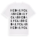 Hedalyckan ordlek t-shirt