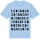 Blue Soul t-shirt med Hedängen ordlek t-shirt